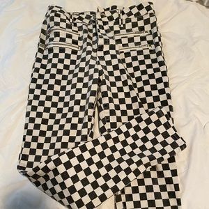 Urban outfitters checkered jeans